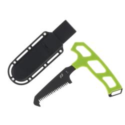 Scie &agrave; Os Schrade Isolate Compact Lame Acier Carbone SK5 Manche Caoutchouc SCH1184040