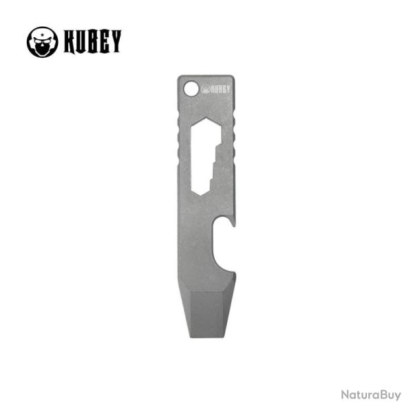 Outil Multifonction Kubey Pry Bar Titane Gris Fonce Darkwash KUB507B