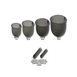 KIT 4 COUPELLES D'AMORCAGE FUN FISHING - 75 A 250 ML