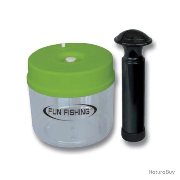 POMPE A PELLETS FUN FISHING AVEC BOITE A VIDE