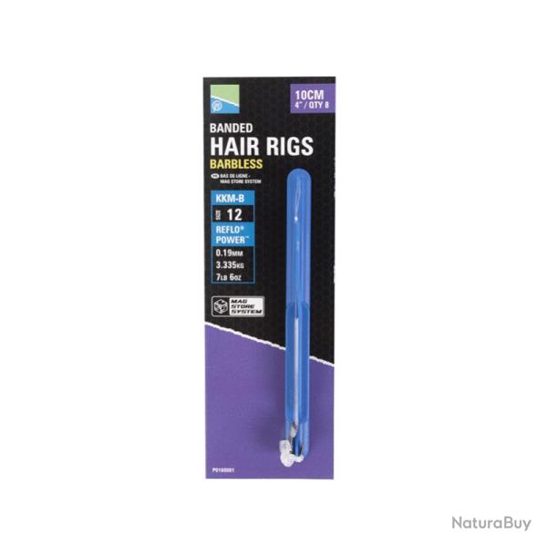 BAS DE LIGNE PRESTON MSS 38 CM KKM-B AVEC BAGUE - X8 16