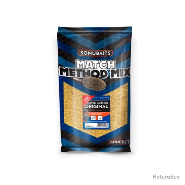 AMORCE SONUBAITS MATCH METHOD MIX 2 KG NATUREL