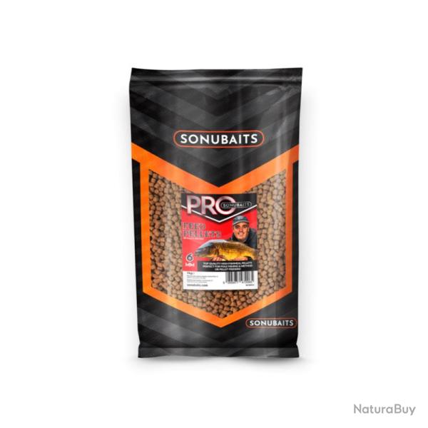 PELLETS SONUBAITS PRO FEED 1 KG - 2 / 4 / 6 / 8 MM �4