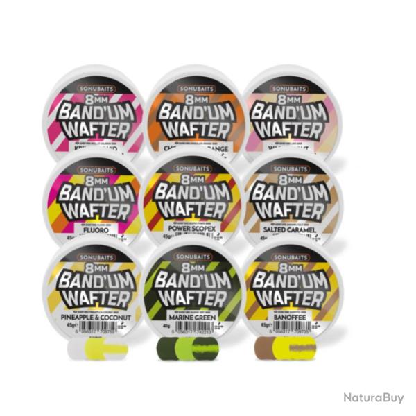 WAFTERS SONUBAITS BAND'UM - 6 / 8 / 10 MM WASHED OUT �6