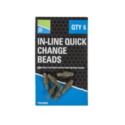 PERLES D'ATTACHE RAPIDE PRESTON IN-LINE QUICK CHANGE BEADS