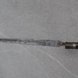 Ba&iuml;onnette &agrave; douille XVIII&egrave;me - Pour fusil d'Officier 1758?