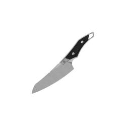 Couteau Fixe QSP T-Cook Lame Acier Nitro-V Manche G10 Noir QS172A1