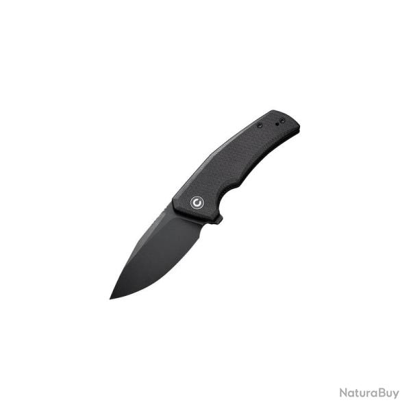 Couteau CIVIVI Regulatron Lame Acier Nitro-V Manche G10 Noir Liner Lock CIVC230061