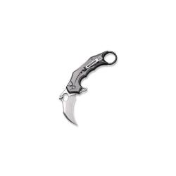 Couteau Karambit CIVIVI Incisor II Lame Acier Nitro-V Manche Aluminium Gris Button Lock CIVC16016B3