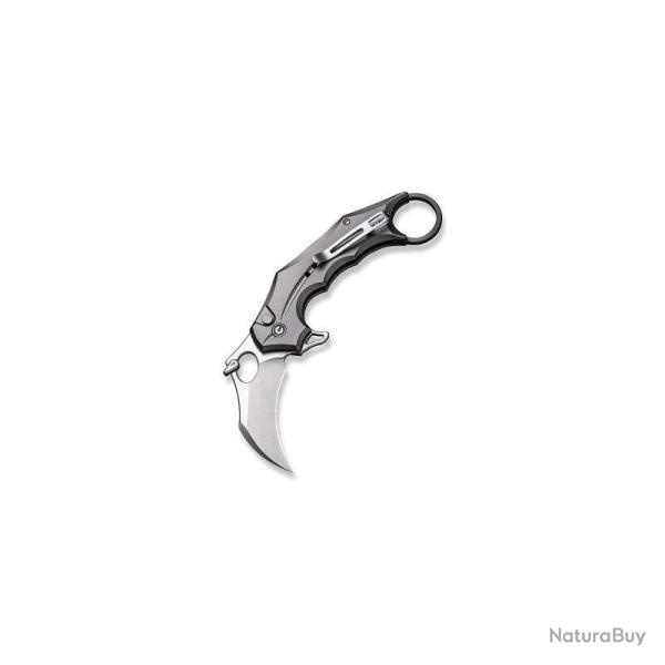 Couteau Karambit CIVIVI Incisor II Lame Acier Nitro-V Manche Aluminium Gris Button Lock CIVC16016B3