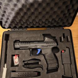 Vend Walther Q5 match cal9x19 avec Point rouge