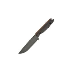 Couteau Fixe Toor Field 2.0 Lame Acier CPM-154 Manche &Eacute;b&egrave;ne Noir &Eacute;tui Kydex Made In USA TR33825