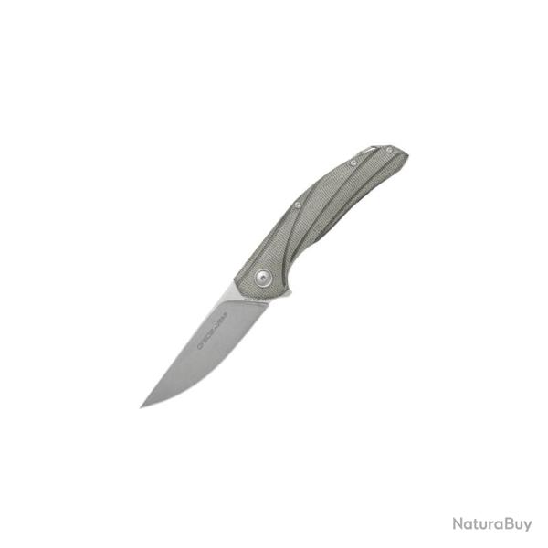 Couteau Viper Orso 2 Lame Acier LO-QPM20-4 Manche Micarta Vert Frame Lock Made In Italy V5998CG
