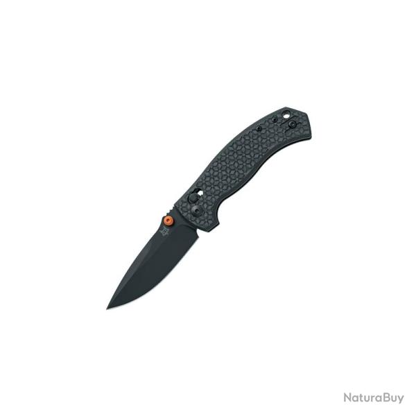 Couteau Fox Knives Anzu Lame Acier CPM MagnaCut Manche Aluminium Noir VERSO Lock Made In Italy