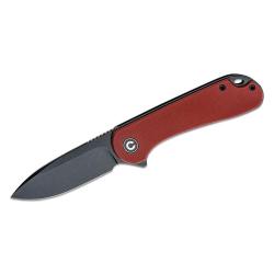 Couteau Civivi Elementum Lame Acier D2 Manche G10 Bordeaux Liner Lock CIVC907A1
