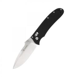 Couteau Ganzo D704 Lame Acier D2 Manche G10 Noir G-Lock GAD704BK