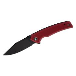 Couteau Civivi Tranquil Lame Acier 14C28N Manche G10 Rouge Liner Lock CIVC230272