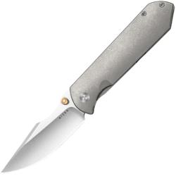 Couteau Kizer Harpoon Fold Lame Acier Elmax Manche Titane Frame Lock KI4784A1