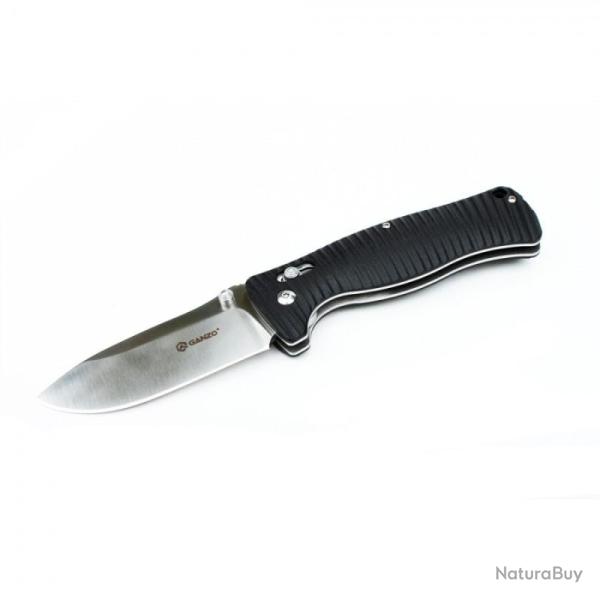 Couteau Ganzo G720 Lame Acier 440C Manche G10 Noir G-Lock GAG720BK