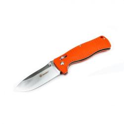 Couteau Ganzo G720 Lame Acier 440C Manche G10 Orange G-Lock GAG720OR