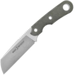 Couteau Fixe Viper Basic2 Lame Acier D2 Manche Micarta Vert &Eacute;tui Kydex Noir Made In Italy VT4032CG
