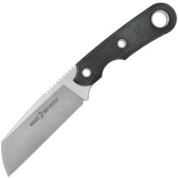Couteau Fixe Viper Basic2 Lame Acier D2 Manche Micarta Noir &Eacute;tui Kydex Noir Made In Italy VT4032CB