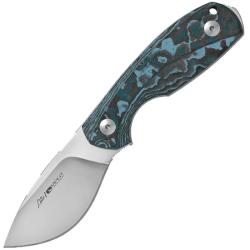 Couteau Fixe Viper Lille 1 Lame Acier Elmax Manche Fibre de Carbone &Eacute;tui Kydex Made In Italy