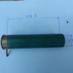 grosse cartouche a broche pour fusil de chasse