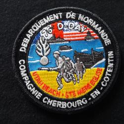 Ecusson 76&egrave;me Anniversaire du D&eacute;barquement en Normandie