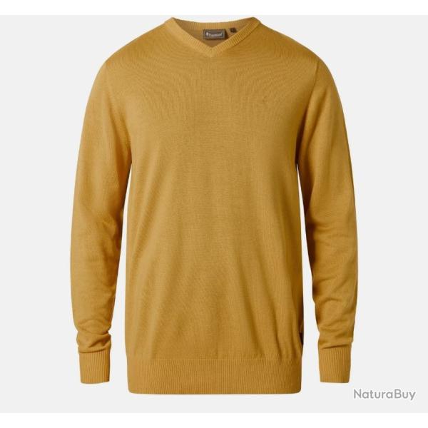 Pull PINEWOOD v�rnamo merino moutarde