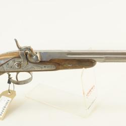 pistolet a poudre noir a ammorce calibre 12mm pour ench&egrave;re 1� sans prix de r&eacute;serve
