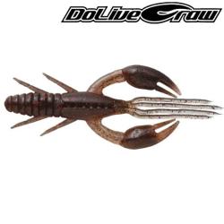 Leurre Souple OSP Dolive Craw 7,6cm 108 - Green Pumpkin / Natural Orange