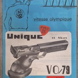 Notice pistolet UNIQUE VO/79