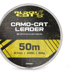 T&ecirc;te de ligne Black Cat Camo-Cat Leader 70/100 90kg 50m