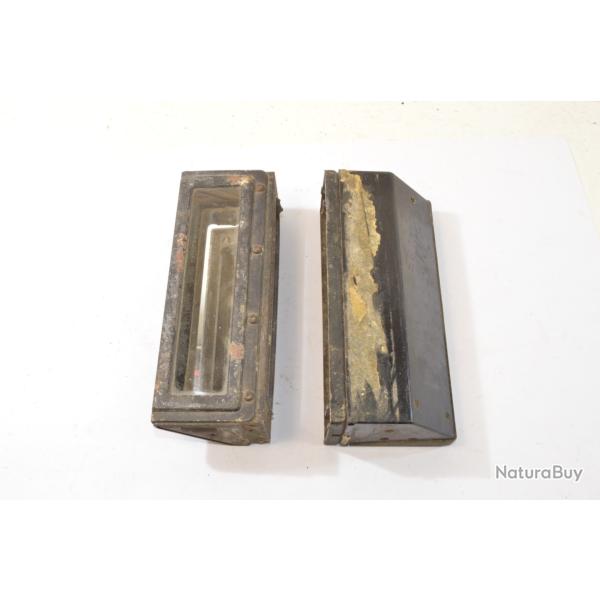 Episcopes / p�riscope en deux modules, inf�rieur et sup�rieur pour AMX-13 EBR Panhard AP. Occasion