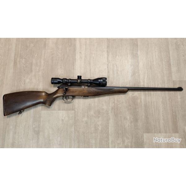 Ench�res 1� sans r�serve ! Carabine � verrou KRICO Calibre .22 LR - Canon 57 cm + Lunette 1.75-5x40