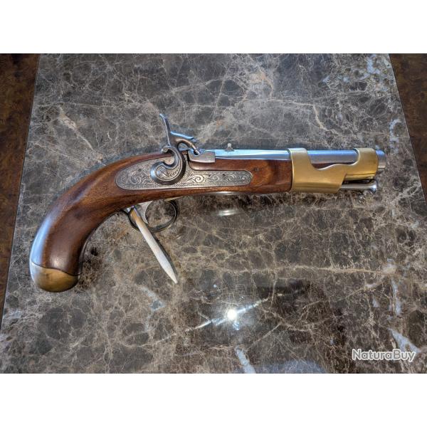 Pistolet � percussion calibre 44