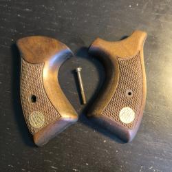 Plaquettes Manurhin d'origine pour revolver F1 sp&eacute;cial police
