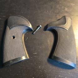 Plaquettes Pachmayr pour Manurhin F1 et Ruger Security/Service 6