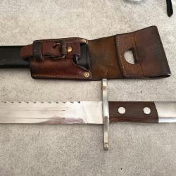 Vend ba&iuml;onnette de Pionnier suisse