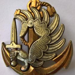 Insigne b&eacute;ret Parachutistes Troupes de Marine