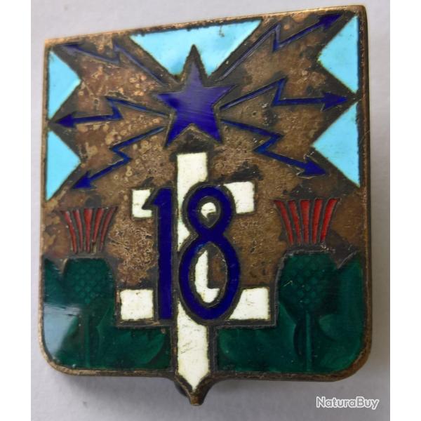 Insigne 18�me R�giment de Transmissions