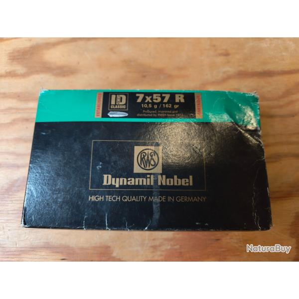Bo�te RWS 7x57R ID 10.5gr