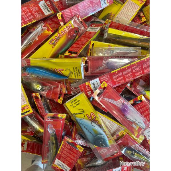 Lot 5 leurres durs Swimy (mod�les al�atoires)