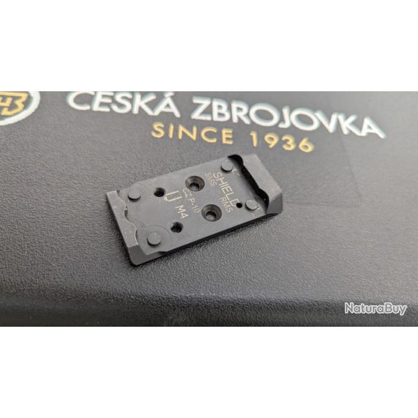 Plaque d'embase de montage optique d'occasion pour pistolet CZ P-10 (Mod�les Optics Ready / OR)
