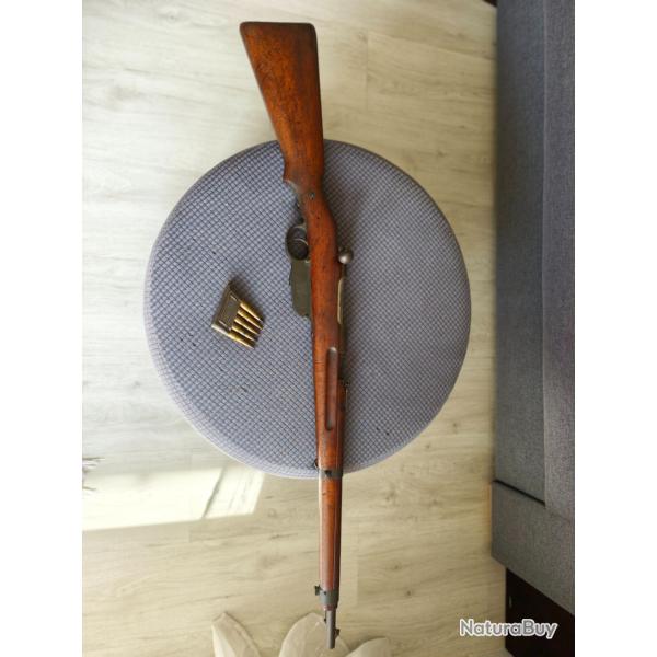 Mousqueton Steyr M95 d'origine WW1 - 100% Mono-matricule - Calibre 8x50R - Marquage R�gimentaire