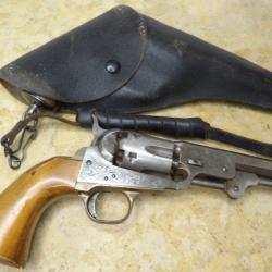ETUI REVOLVER cuir ancien 1892 smith colt  holster housse