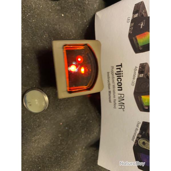 Trijicon RMR RM06 FDE 3.25 MOA