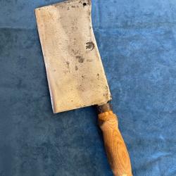 Ancienne feuille ou couperet de boucher Framont Mutzig