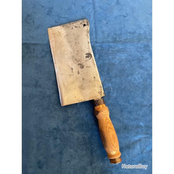 Ancienne feuille ou couperet de boucher Framont Mutzig